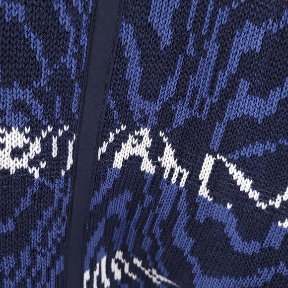 Vtg Escada Jacket Women's Eur 38 Multicolor One Button Front Distressed - Picture 8 of 8